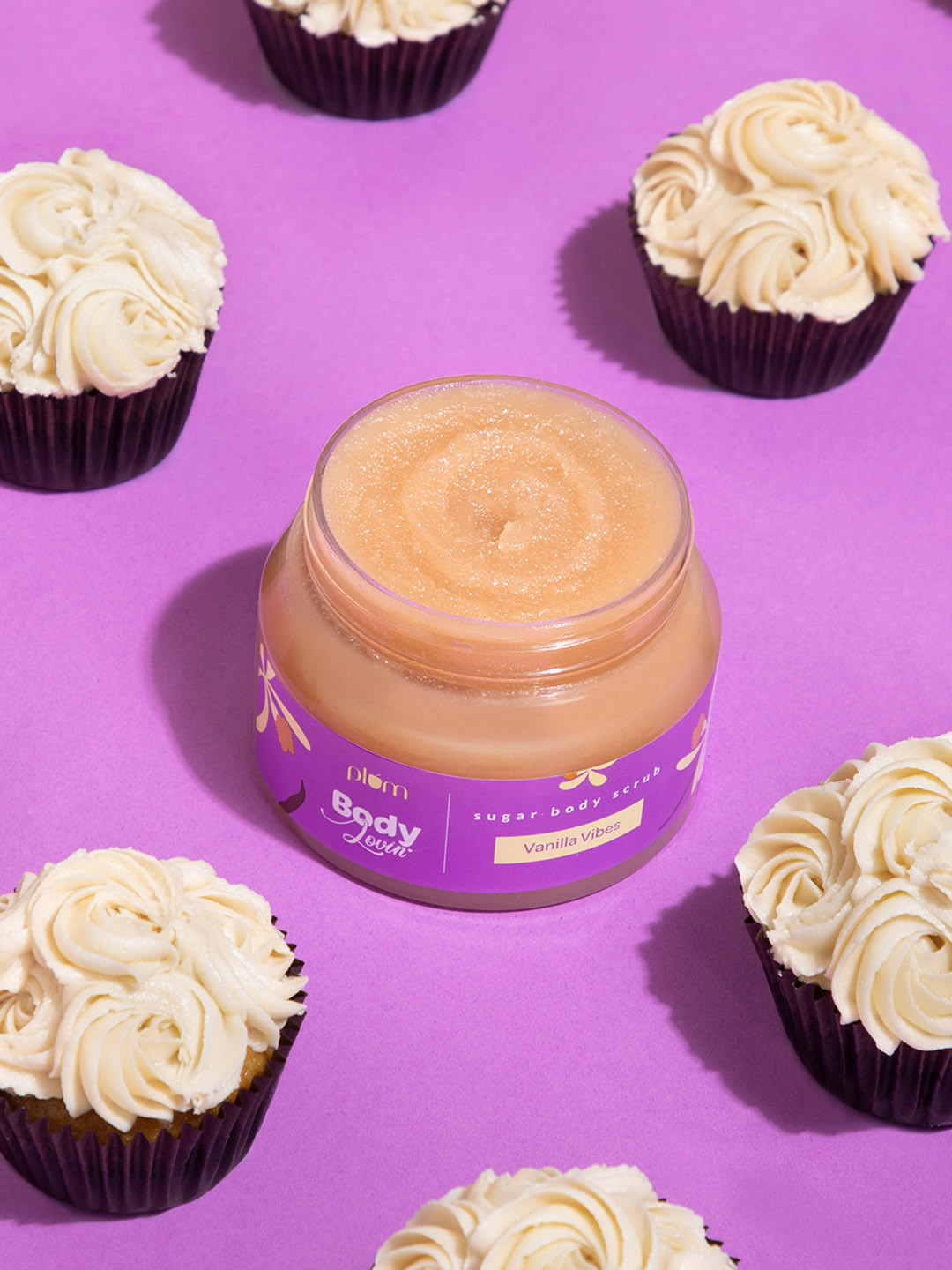 Plum BodyLovin Vanilla Vibes Sugar Body Scrub - 200 ml