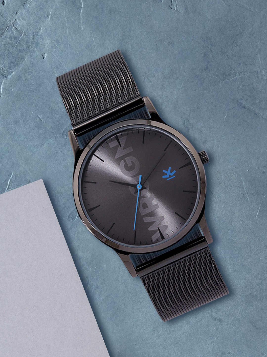 WROGN Men Black Analogue Watch WRG00050A