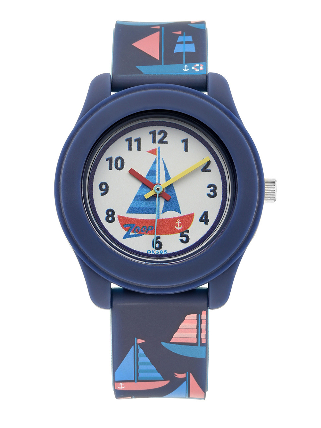 Zoop Quartz Analog With White Dial Watch For Kids - Nt26019pp01w