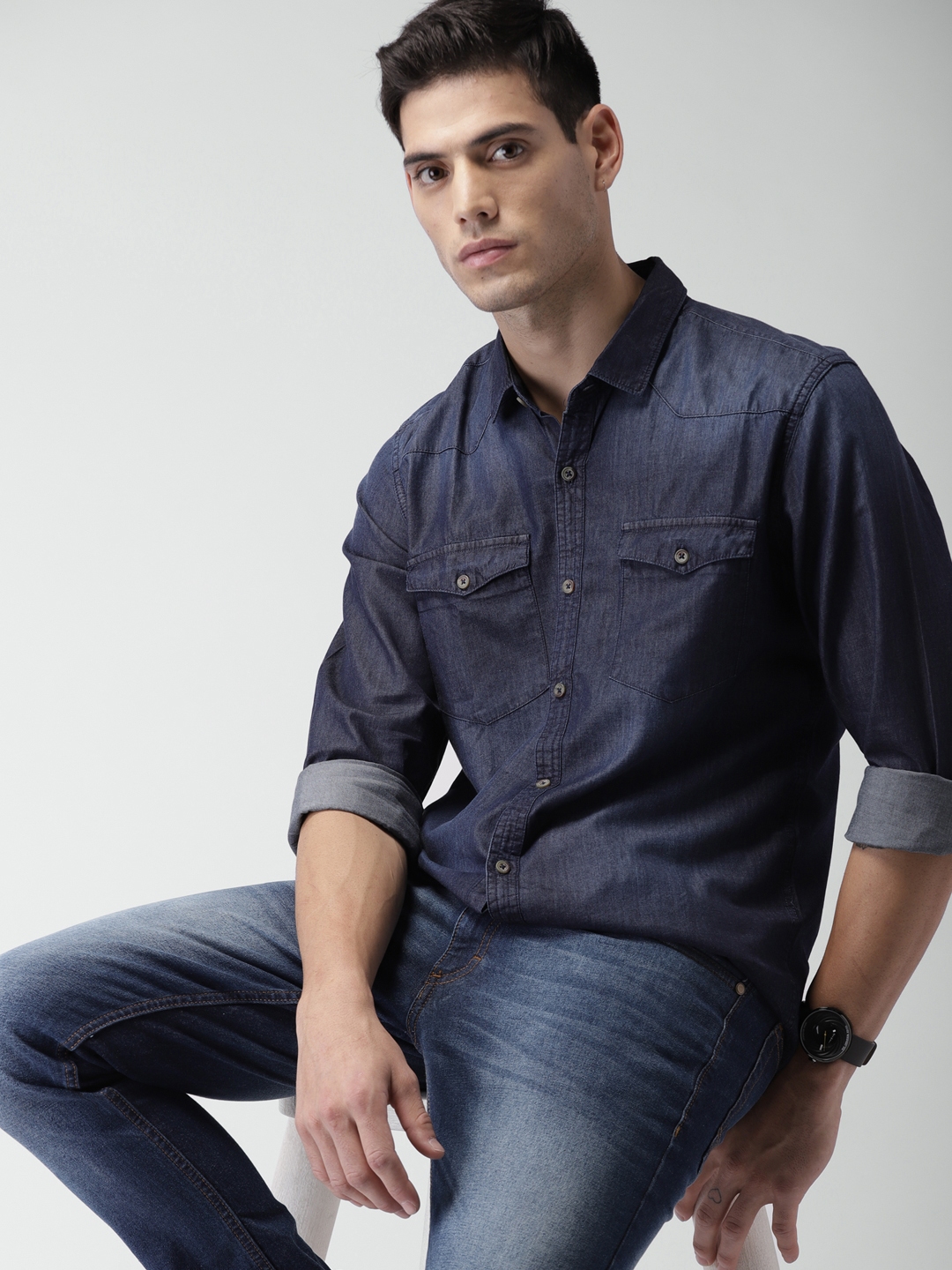 Highlander hot sale denim shirts