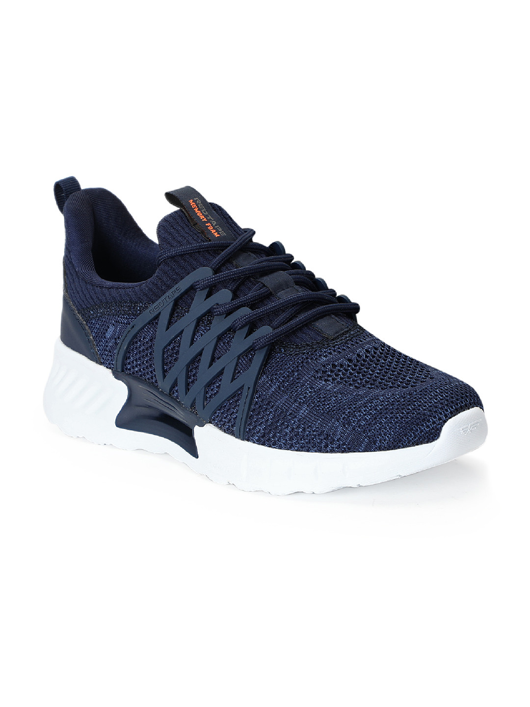 Red Tape Women Navy Blue Textile Walking Shoes
