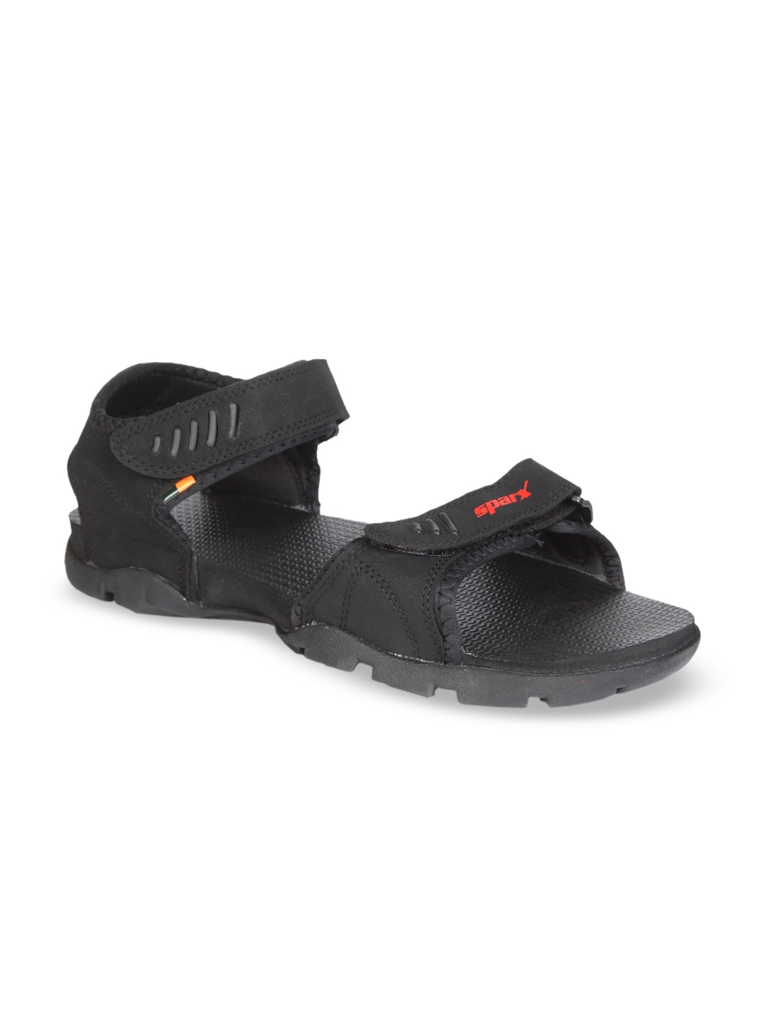 Black sparx sandals sales