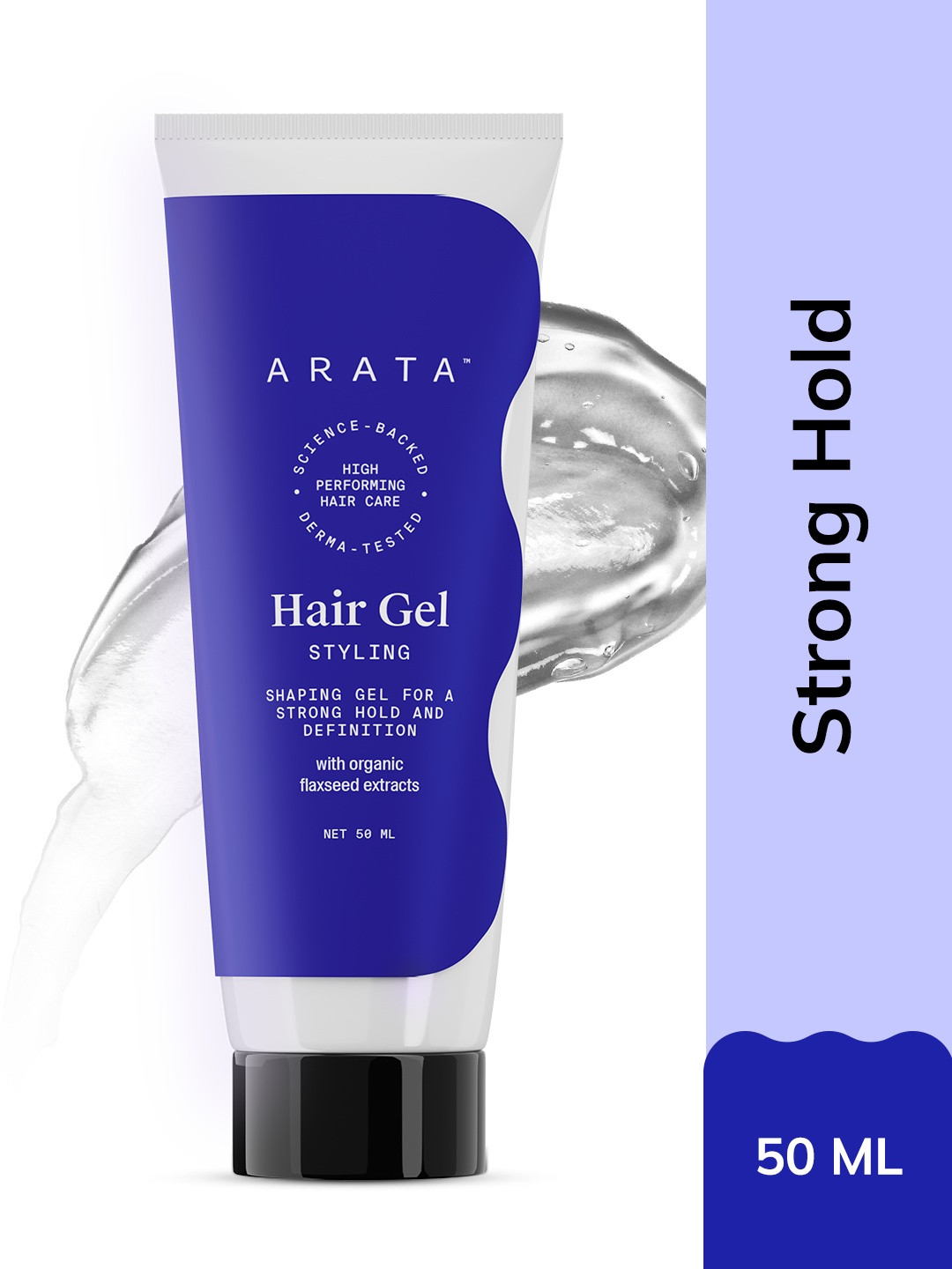 ARATA All Natural Styling Hair Gel with Organic Flaxseed - 50ml