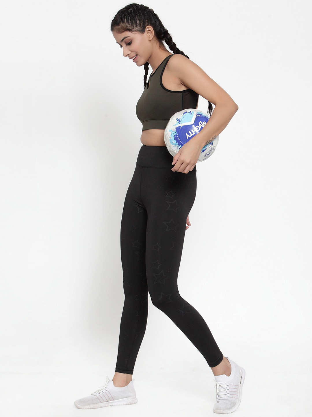 Invincible Women Front Hole Sports Bra