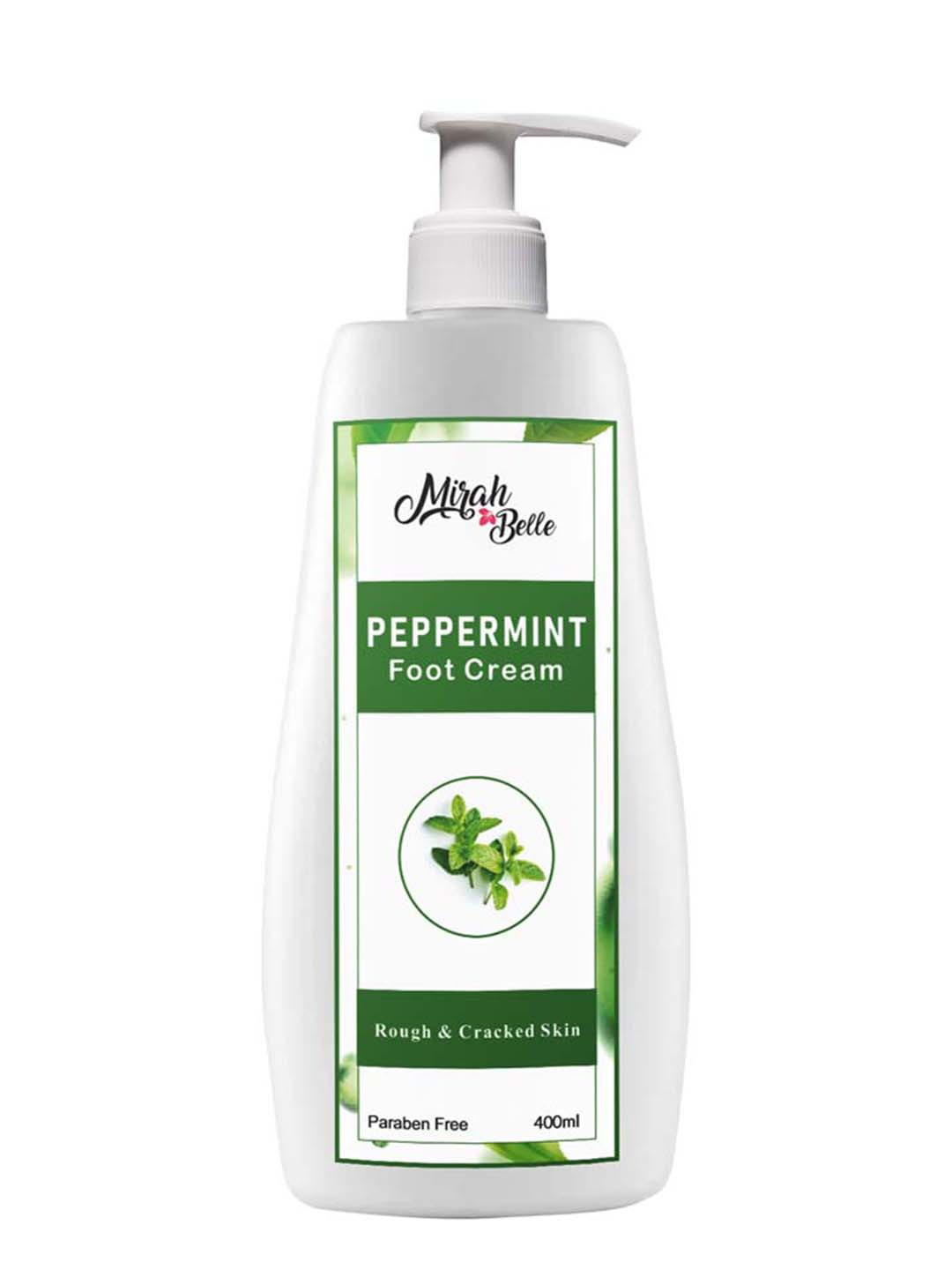 Mirah Belle Unisex Peppermint Foot Cream 400 ml