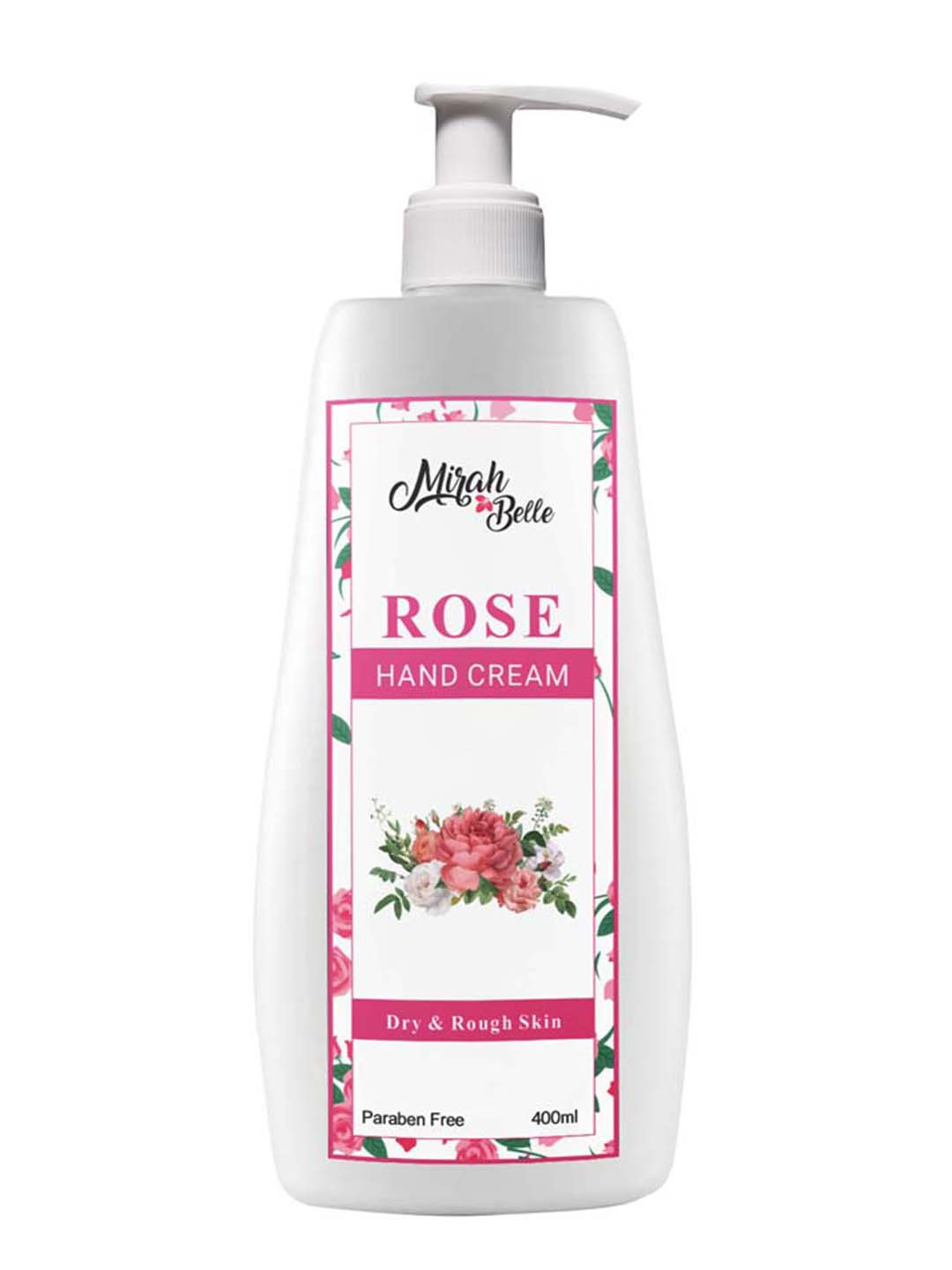 Mirah Belle Rose Hand and Nail Cream 400 ml