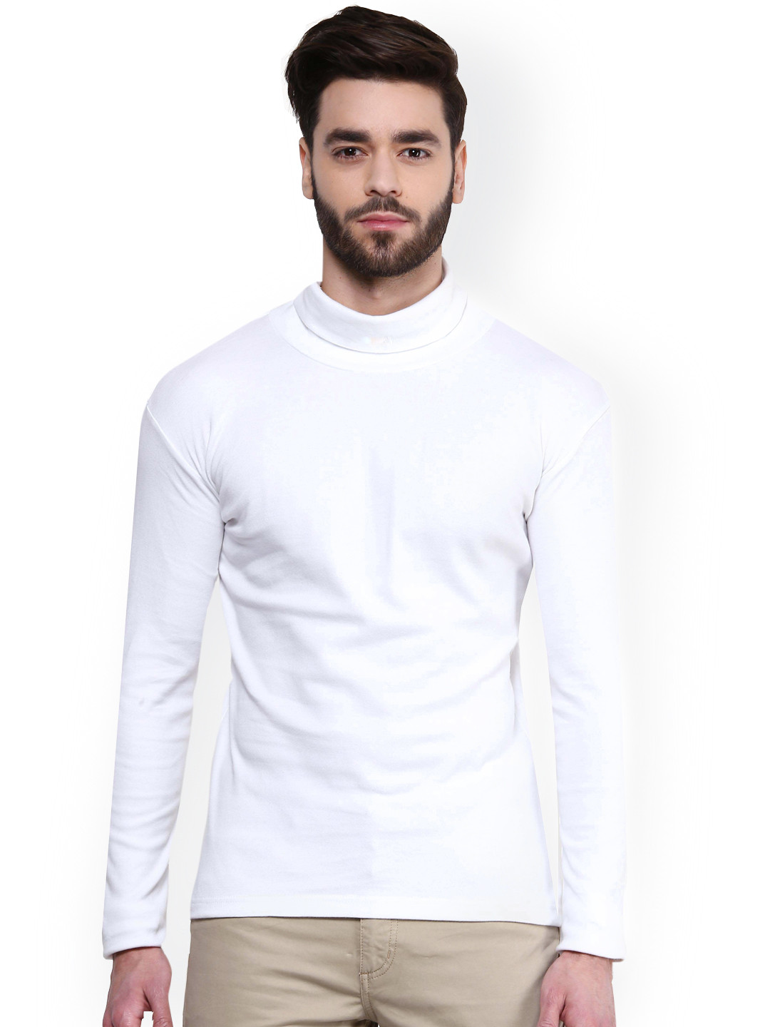 Buy Hypernation White Slim Fit T Shirt 