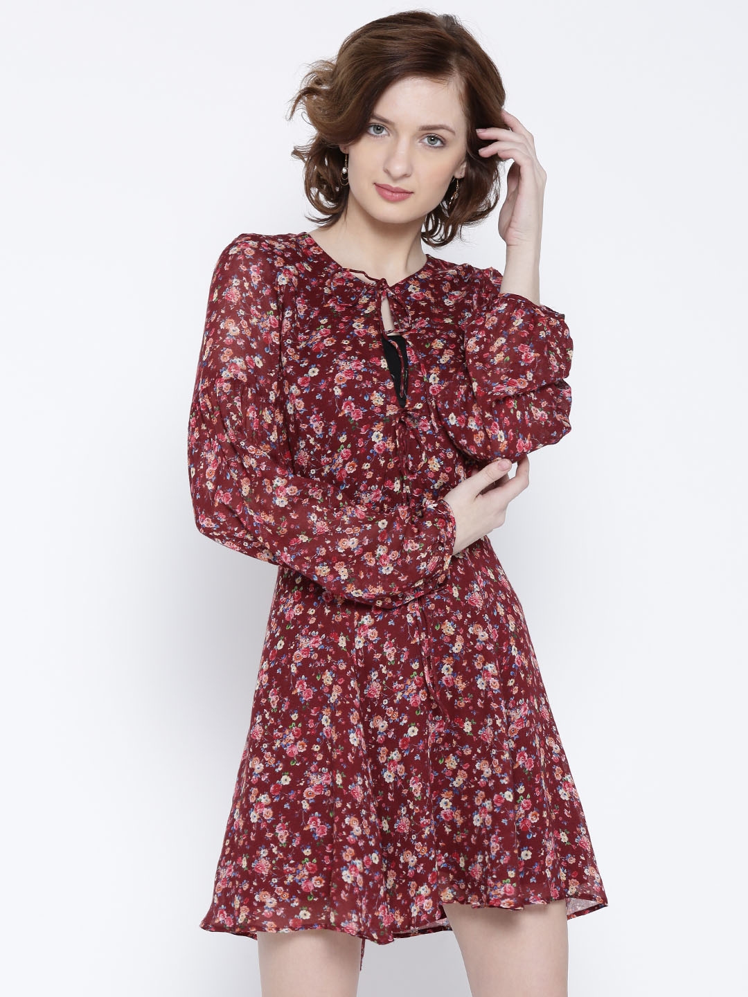 Mango boho outlet dress
