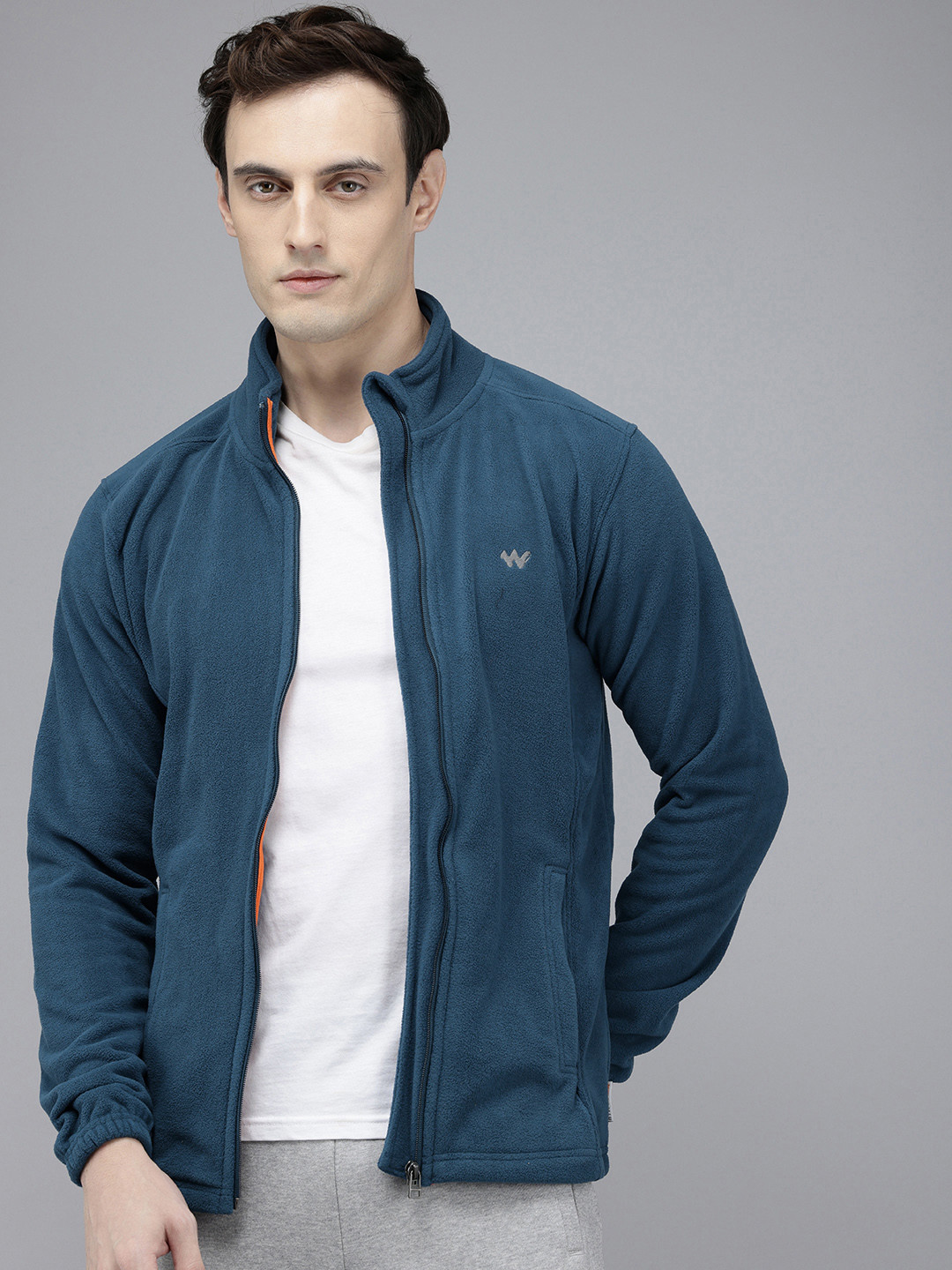 Wildcraft Fleece Mock Neck Tailored Jacket