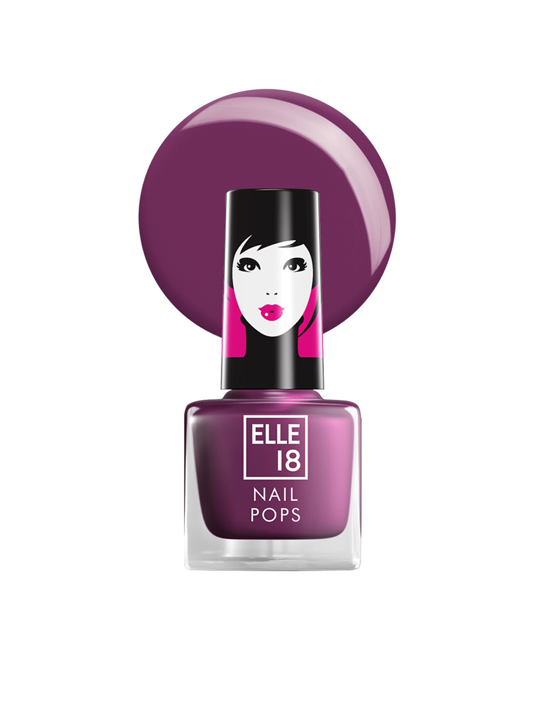 ELLE 18  Nail Pops Long Lasting Nail Color With Glossy Finish & Quick Dry Formula 5ml - 161