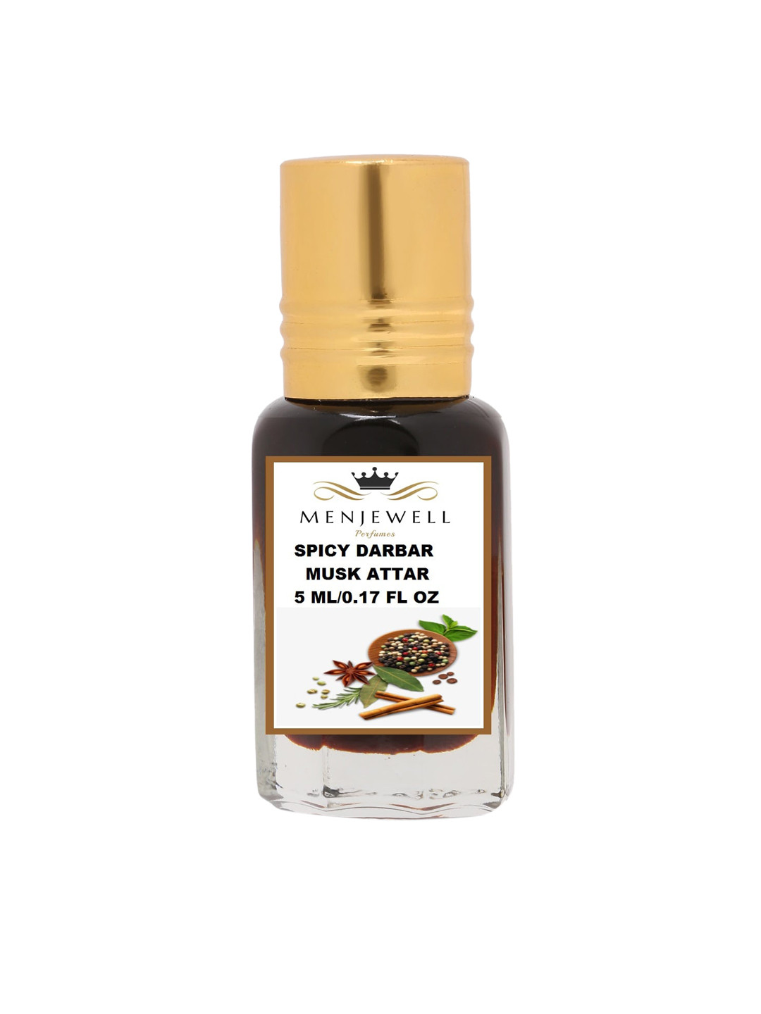 Menjewell Spicy Darbar Musk Attar Perfume 5ml