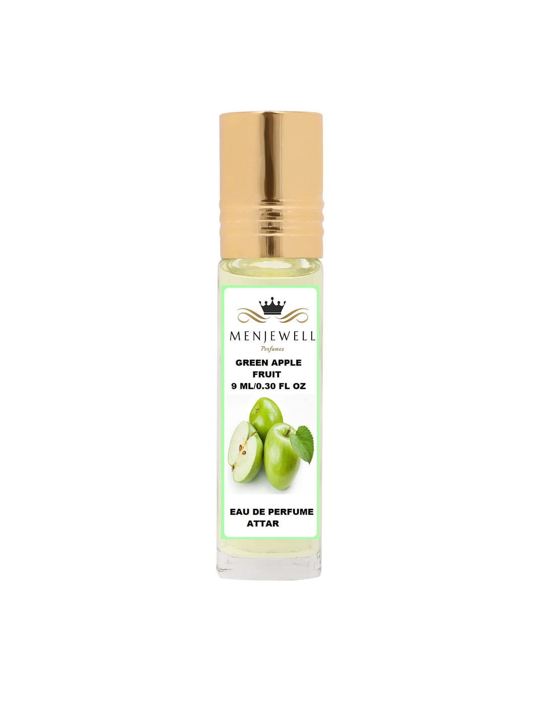 Menjewell Green Apple Attar Perfrme 9ml