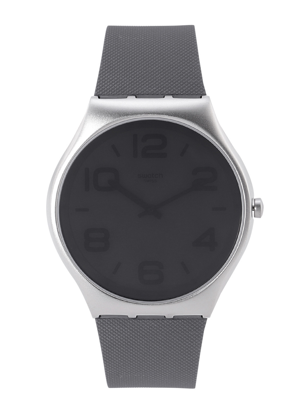 Swatch Unisex Black Analogue Shock-Resistant Water Resistant Watch SS07S110