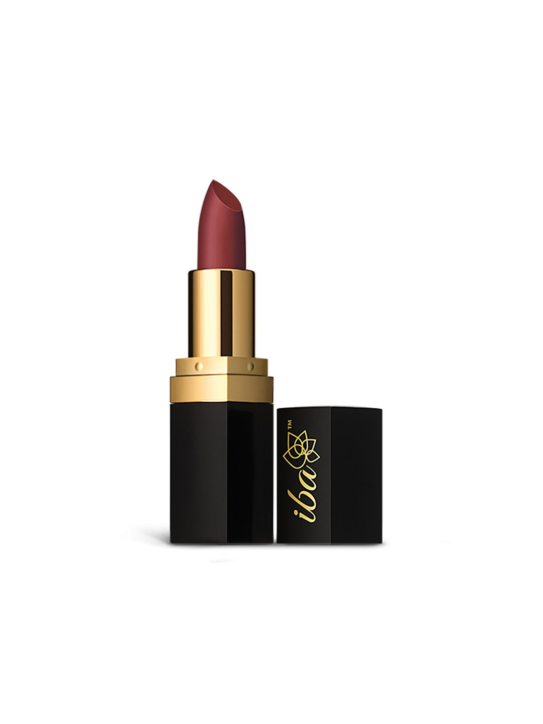 Iba Long Stay Matte Lipstick Shade M01 Deep Mauve, 4g
