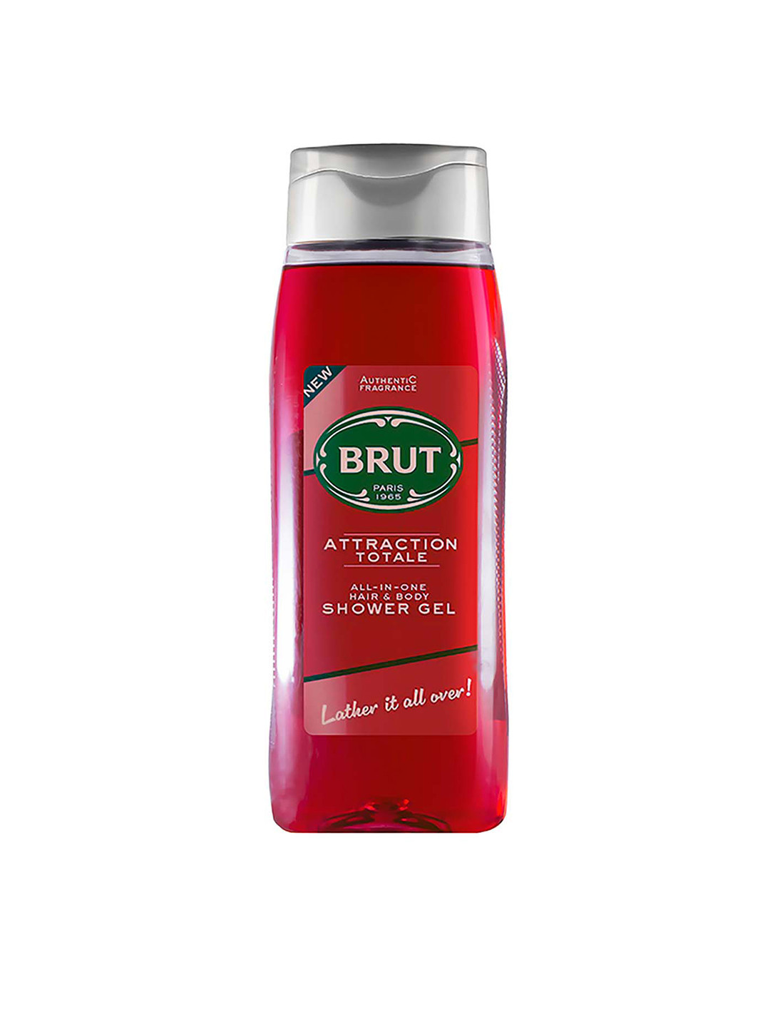 BRUT Men Attraction Total All-In-One Hair & Body Shower Gel 500ml