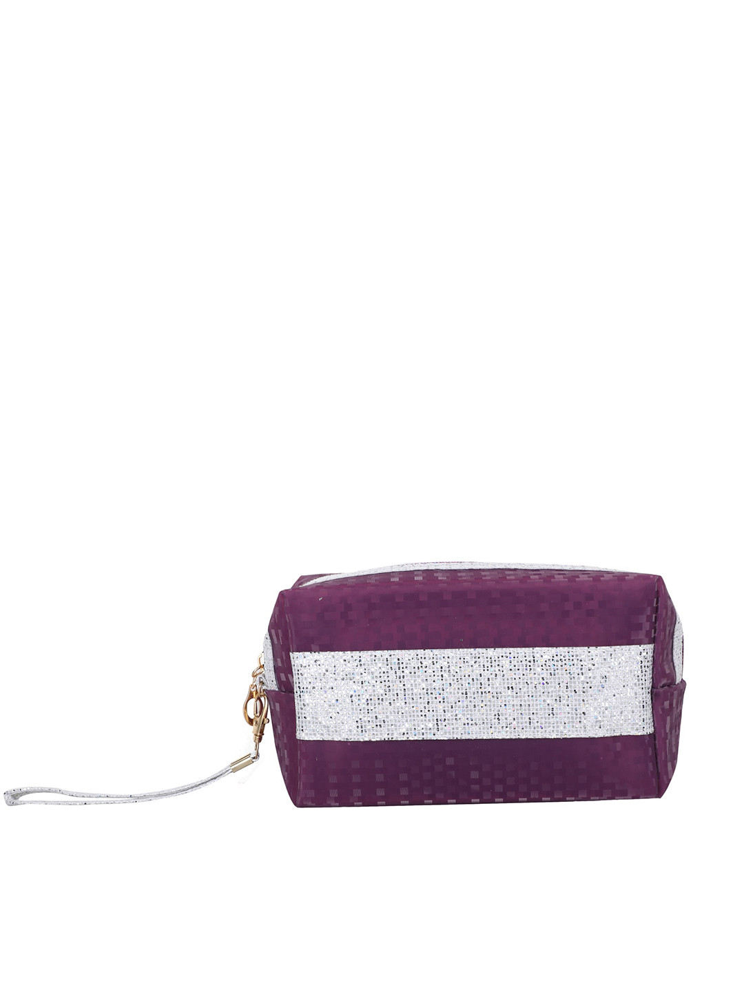 FabSeasons Women Purple Textured Pouch