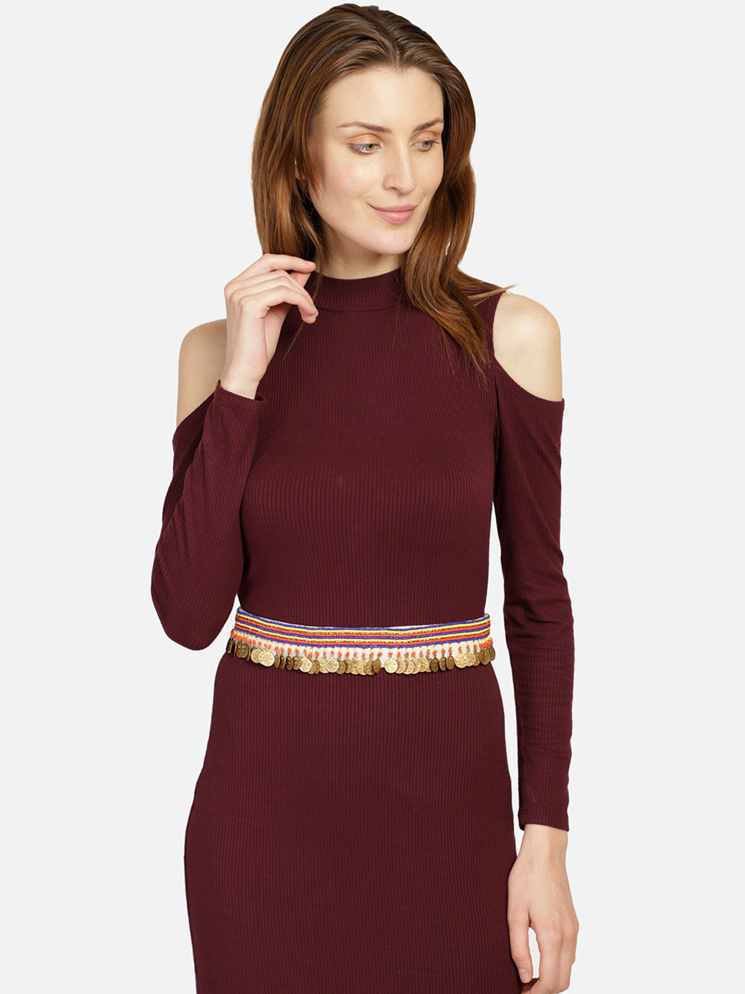 Anekaant Women Multicoloured Embellished Belt