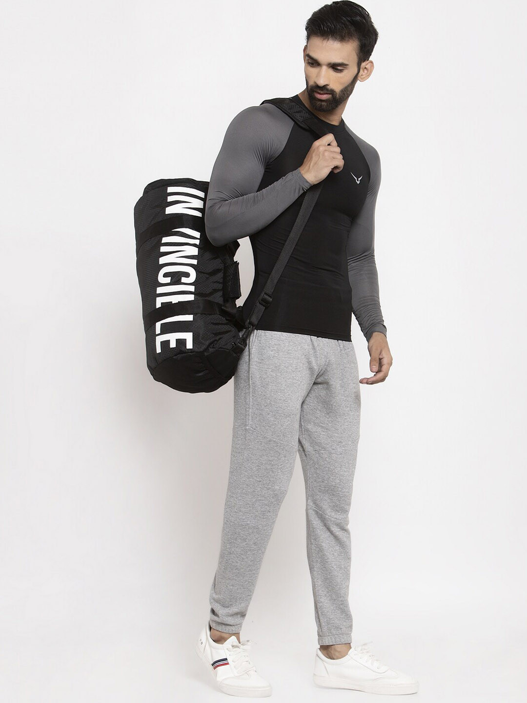 Invincible Men Compress Base Layer Long Sleeve Tee