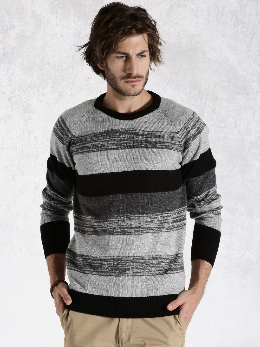 Striped Sweater - Sweaters for Men 