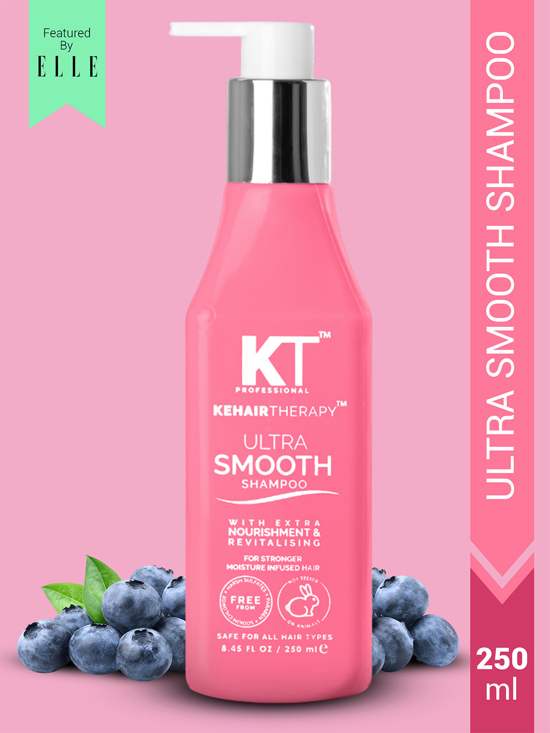 KEHAIRTHERAPY Unisex Professional Kehairtherapy Sulfate Free Ultra Smooth Shampoo 250 ml