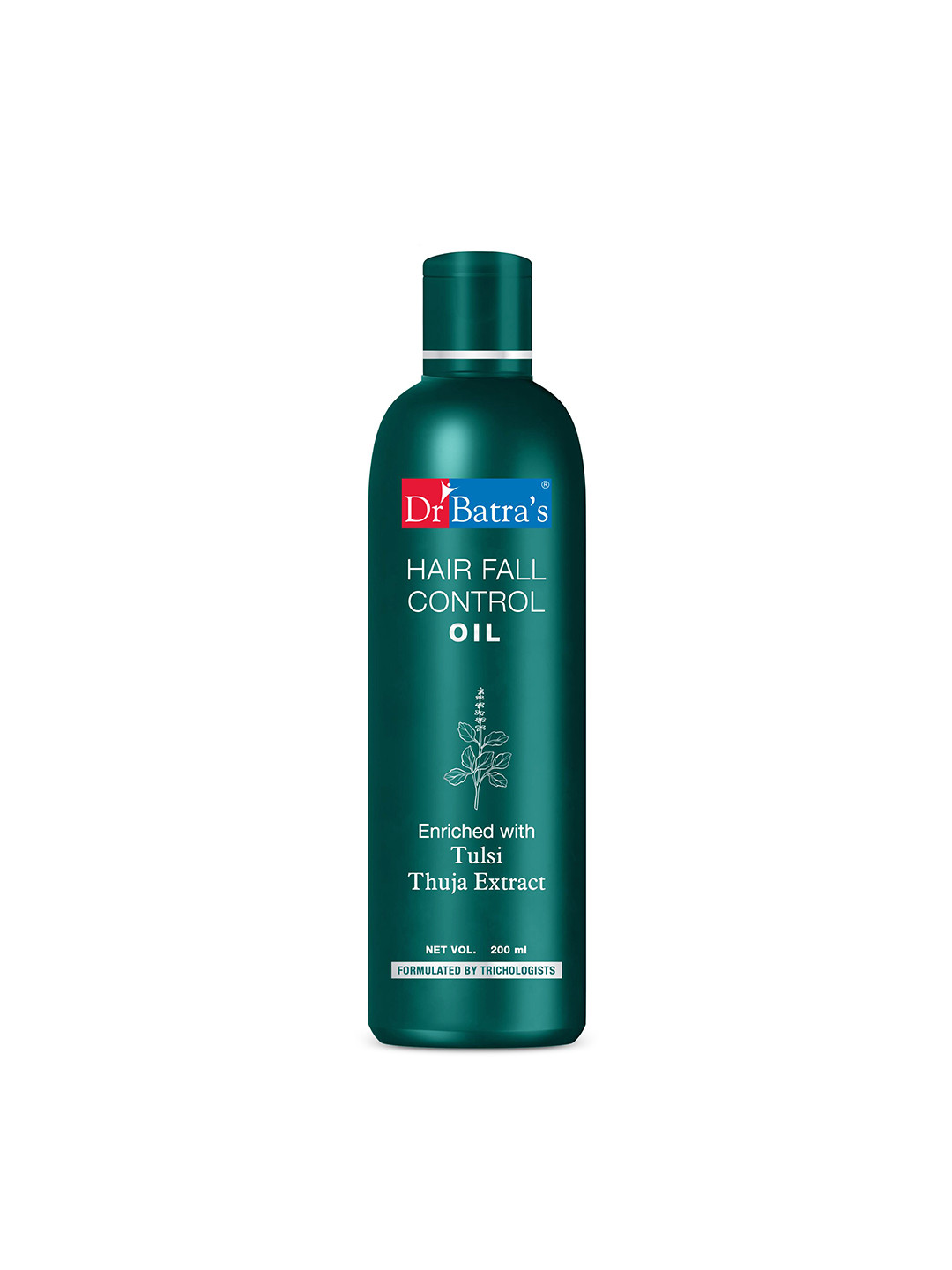Dr. Batras Hair Fall Control Oil Enriched With Tulsi Extract Brahmi Oil & Thuja - 200 ml