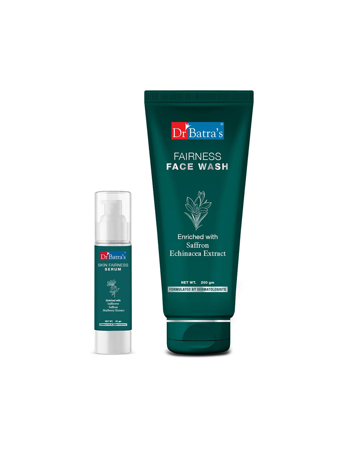 Dr. Batras Fairness Face Wash 200 g & Skin Fairness Serum 50 g