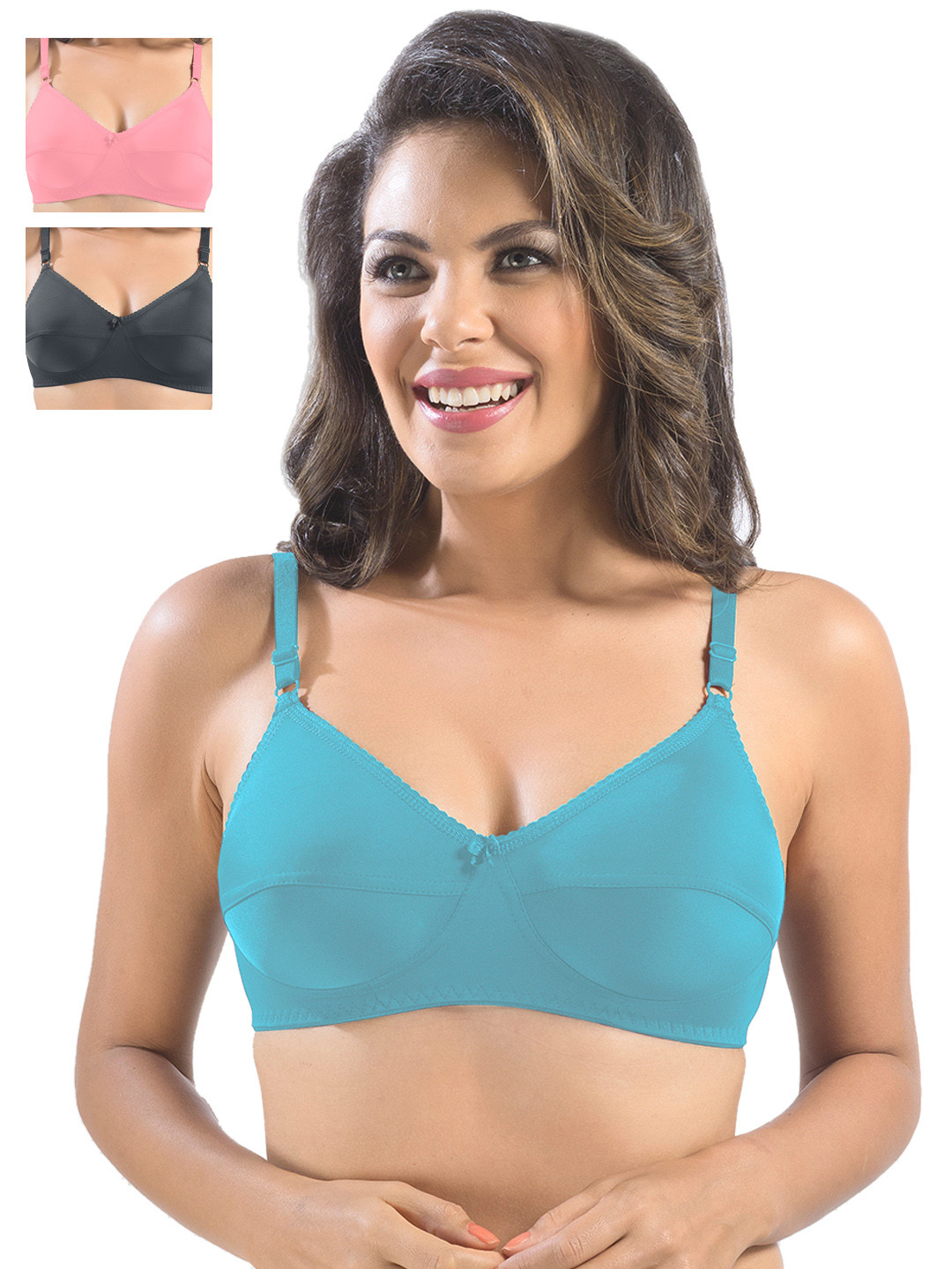 Sonari Pack of 3 Full-Coverage Bras