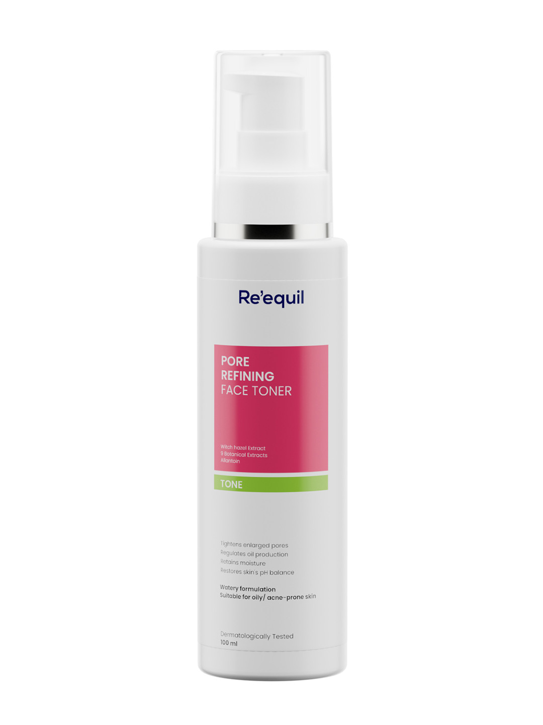 Re'equil Pore Refining Face Toner with Aloe Vera & Glycerin
