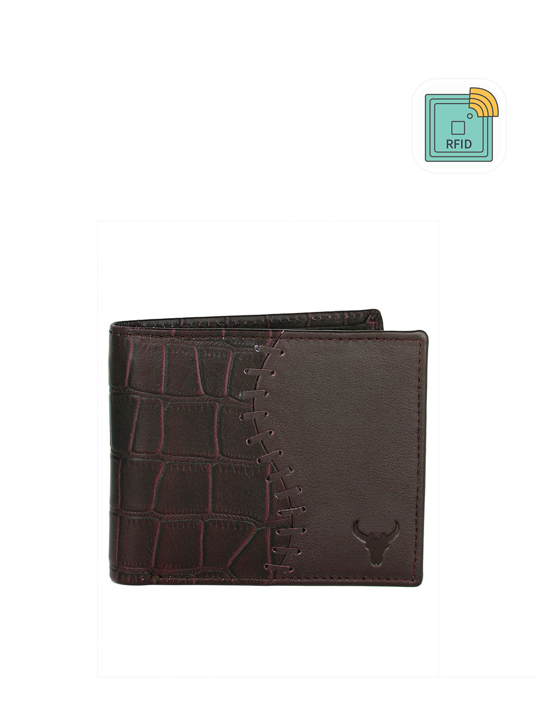 Napa Hide RFID Protected Genuine High Quality Leather Maroon Wallet for Men