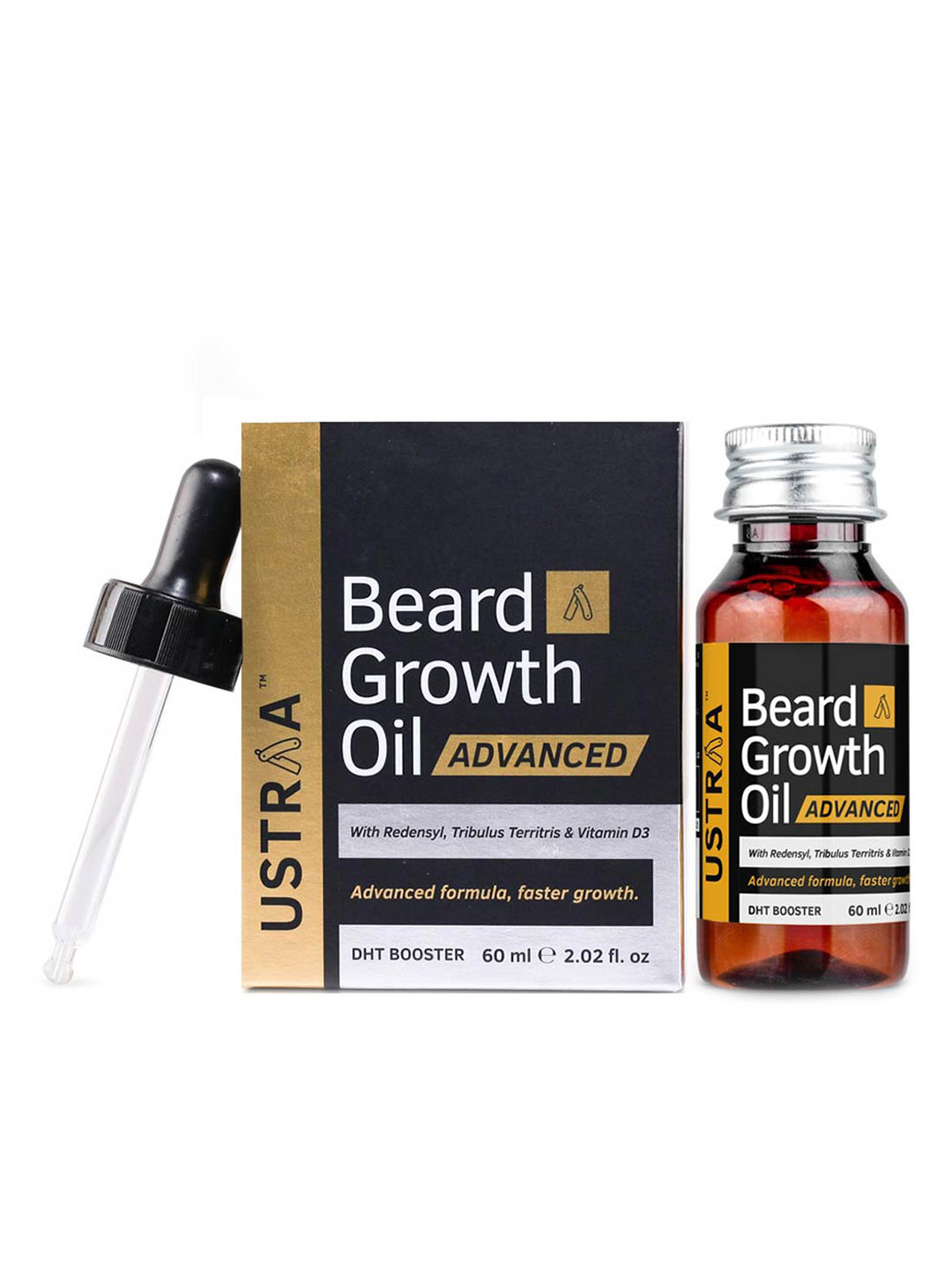Ustraa Beard Growth Oil Advanced 60 ml