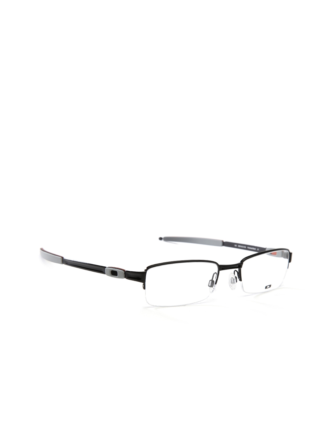 Buy OAKLEY Men Black Half Rim Rectangular Frames 0OX314231420152 - Frames  for Men 1326531 | Myntra
