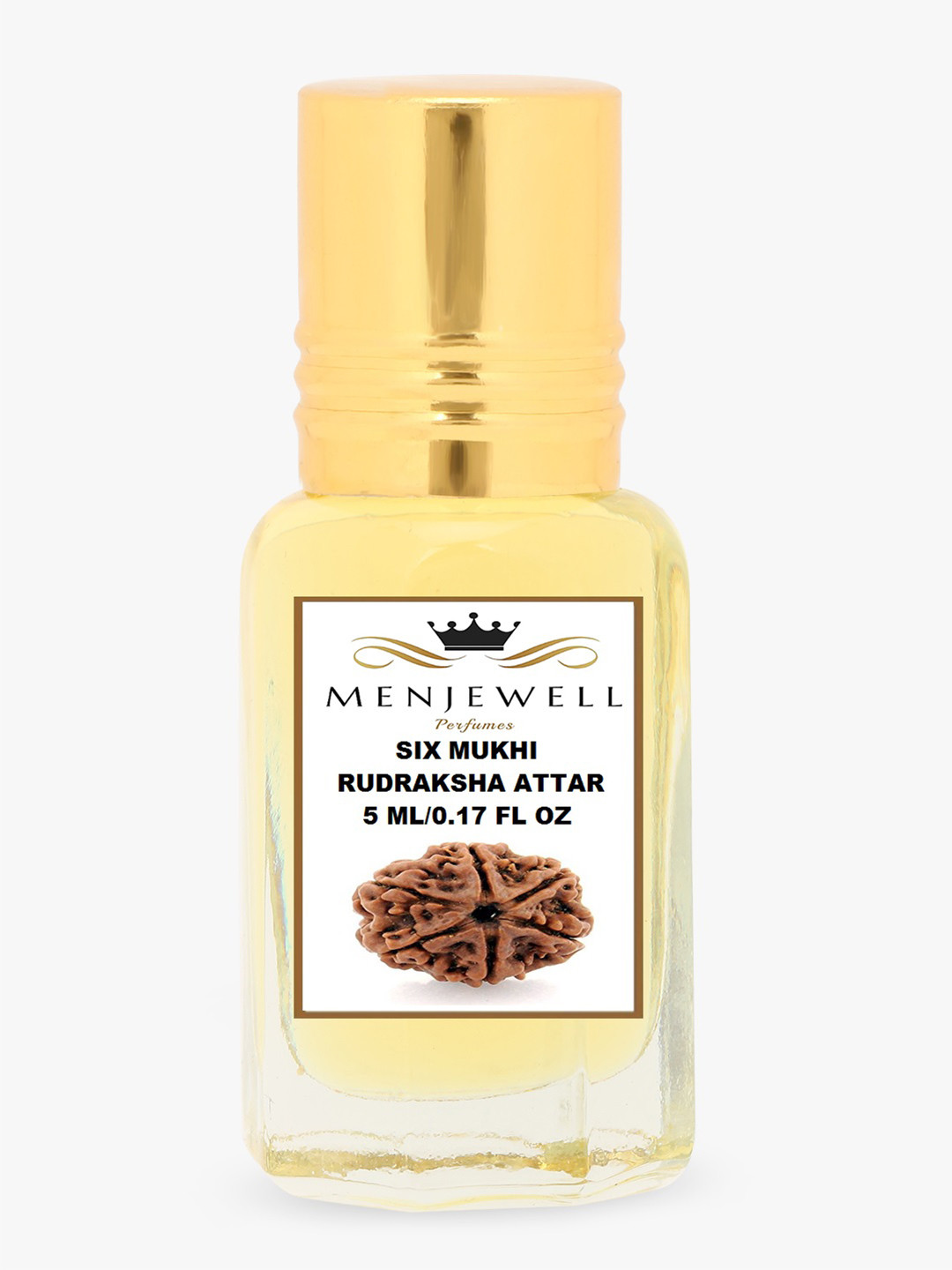 Menjewell Six Mukhi Rudraksha Floral Attar 5ml