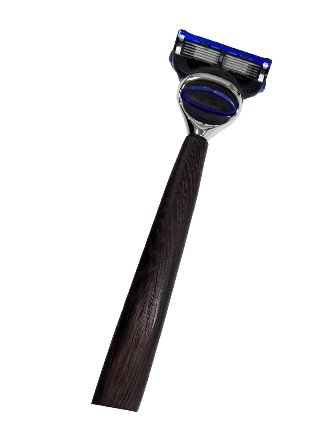 WAHL Traditional Barber Wenge Wood Shaving Razor with Fusion Connector