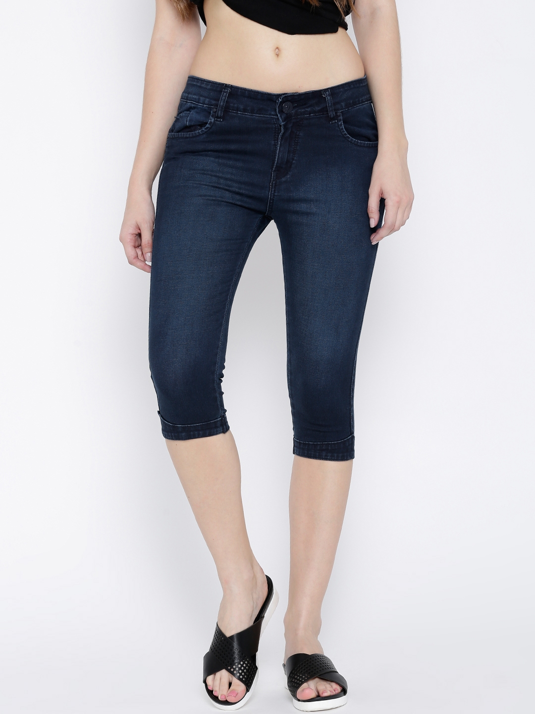 Lightweight Denim Capris