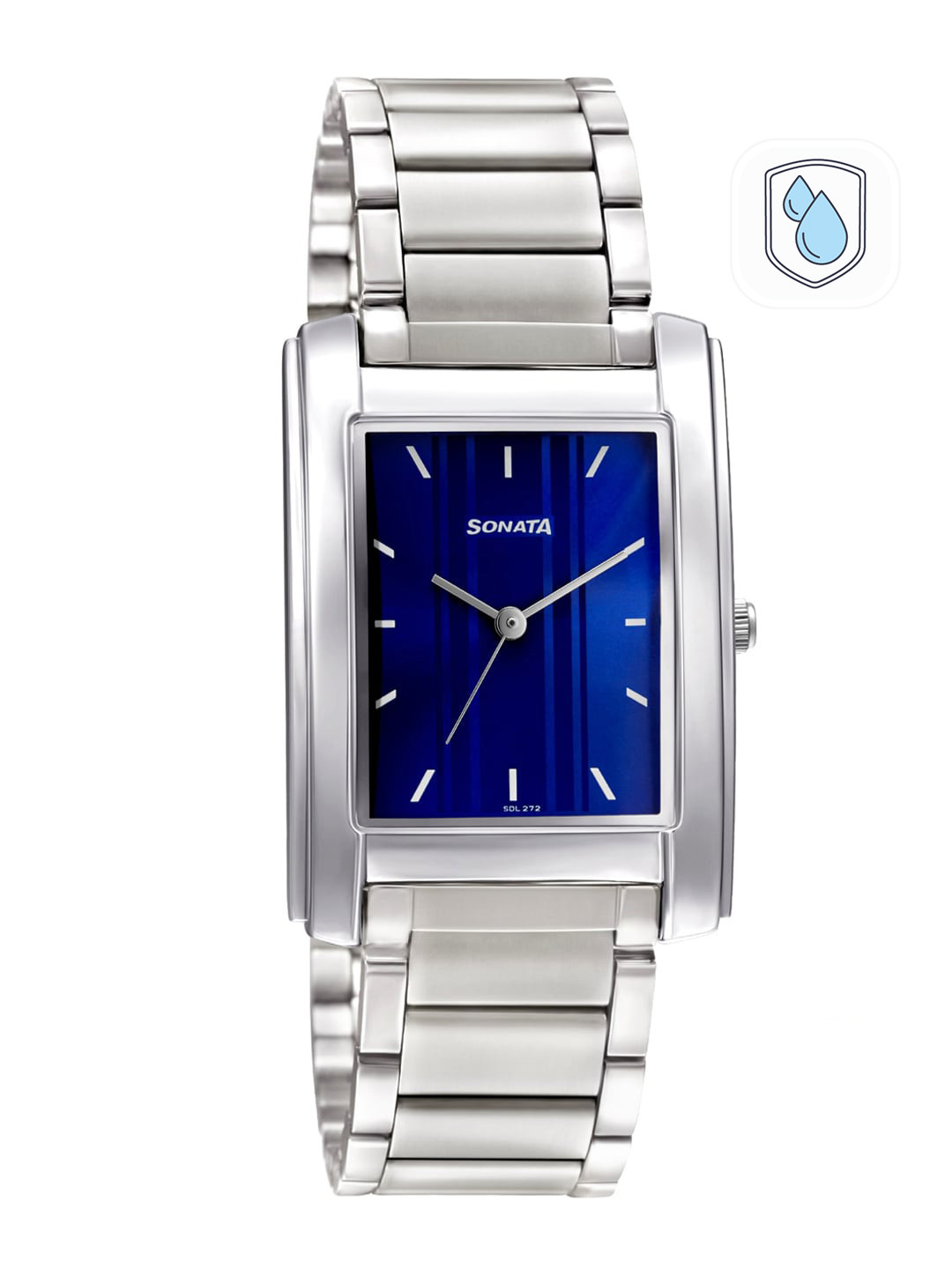 Sonata Men Blue Analogue Watch 7953SM06W