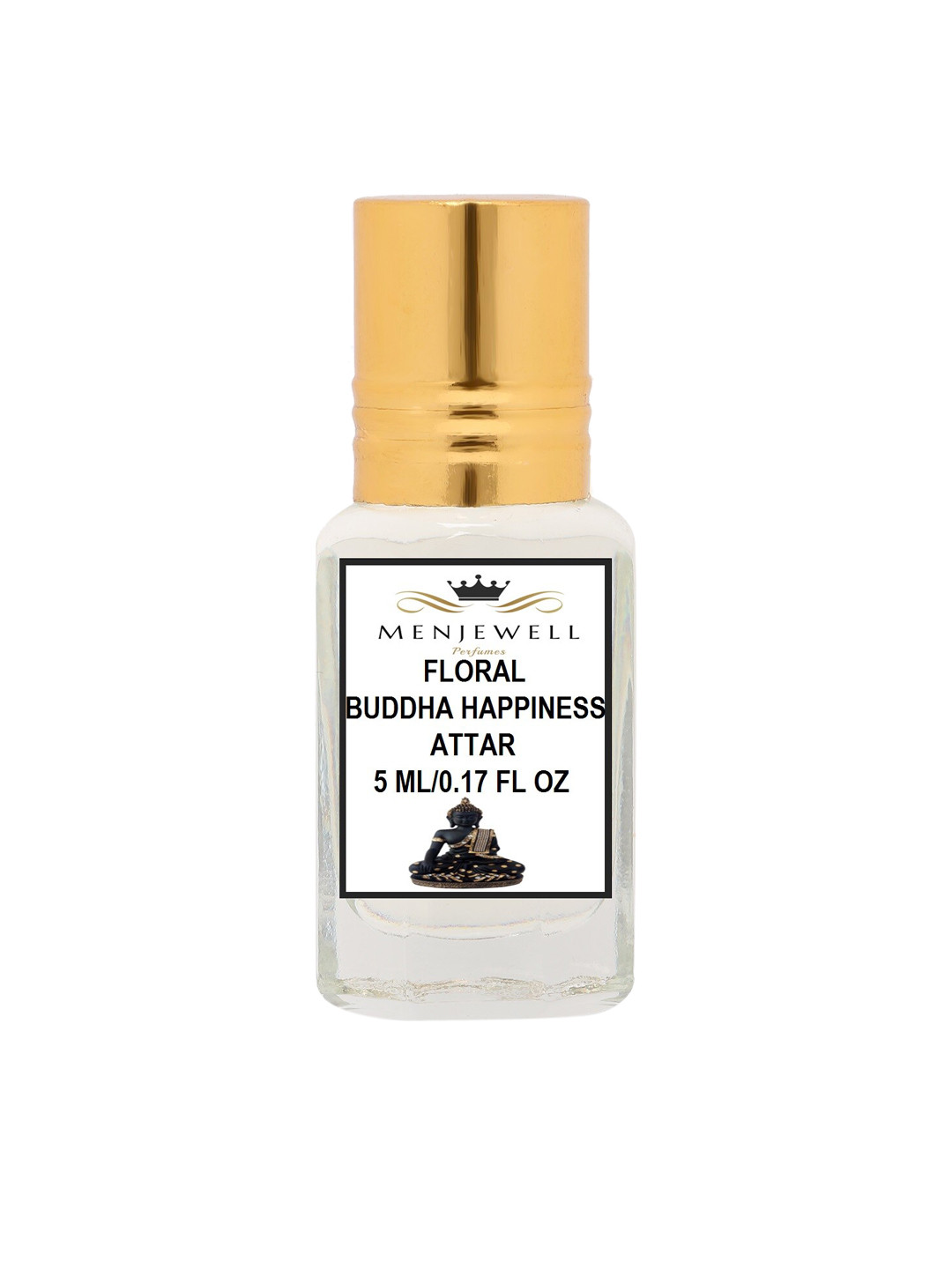 Menjewell Floral Buddha Happiness Attar Perfume 5ml