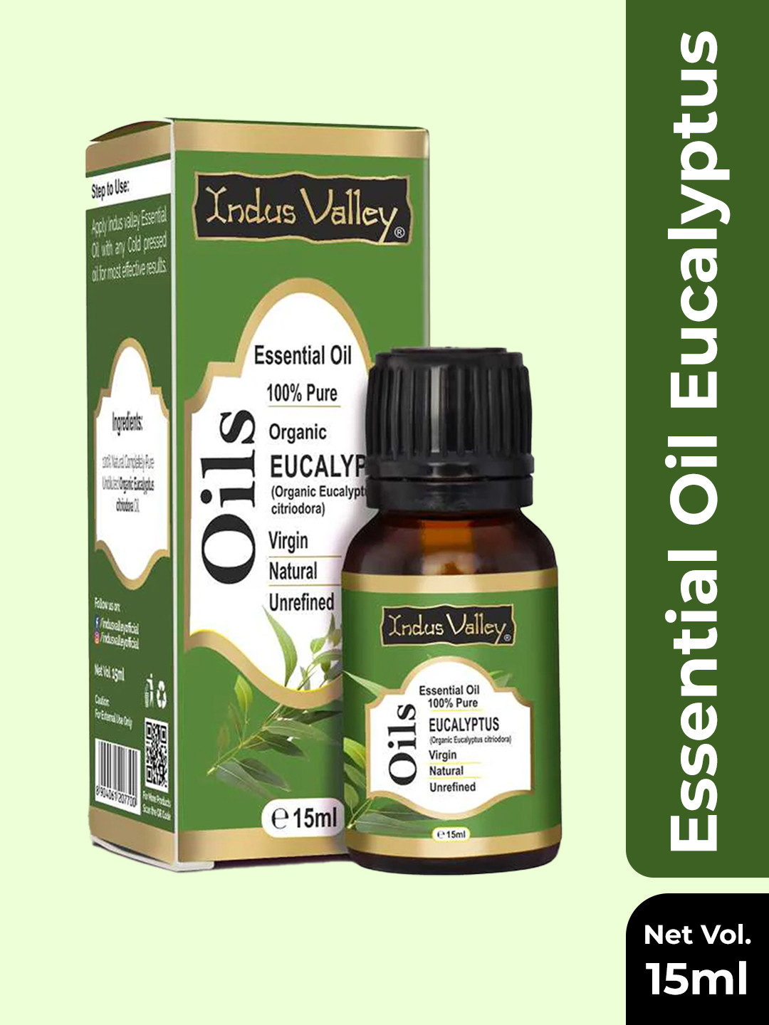 Indus Valley Eucalyptus Essential Oil 15 ml
