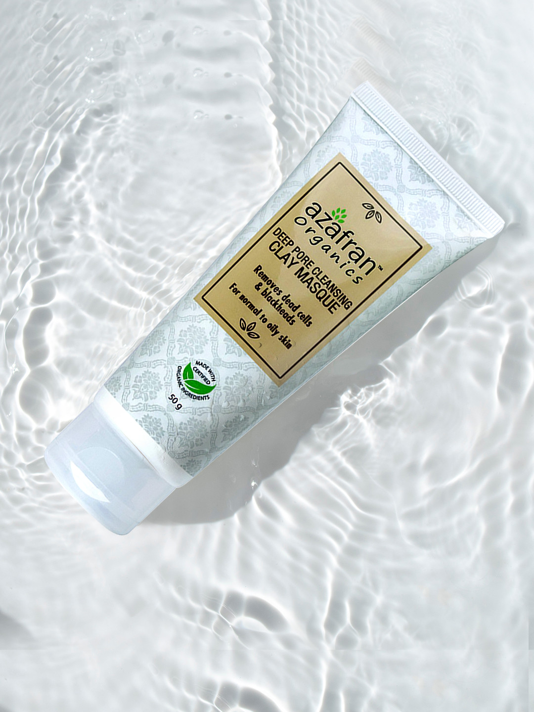 Azafran Unisex Brown Deep Pore Cleansing Clay Masque 50 g