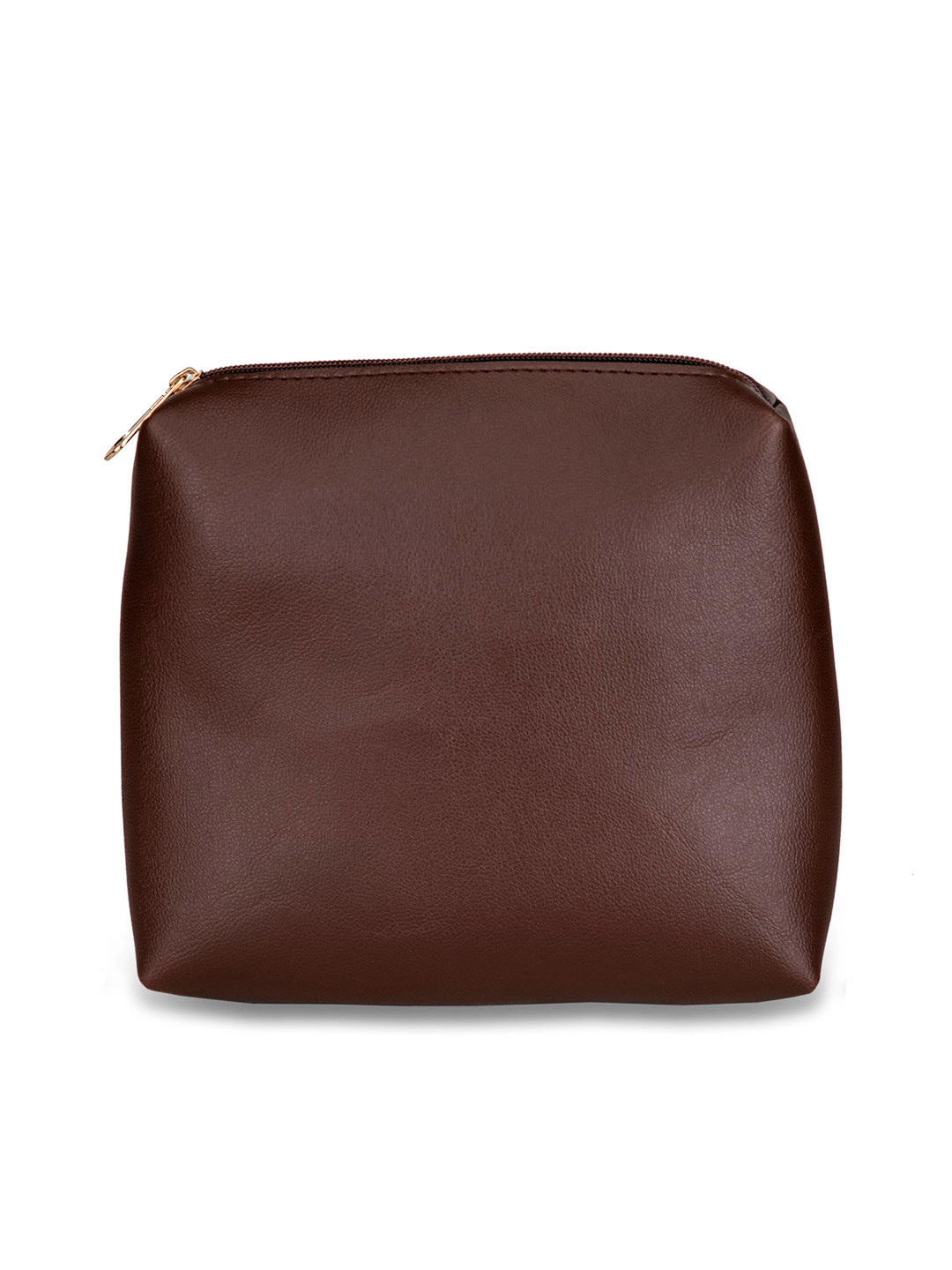 Bagsy Malone Brown Solid Pouch