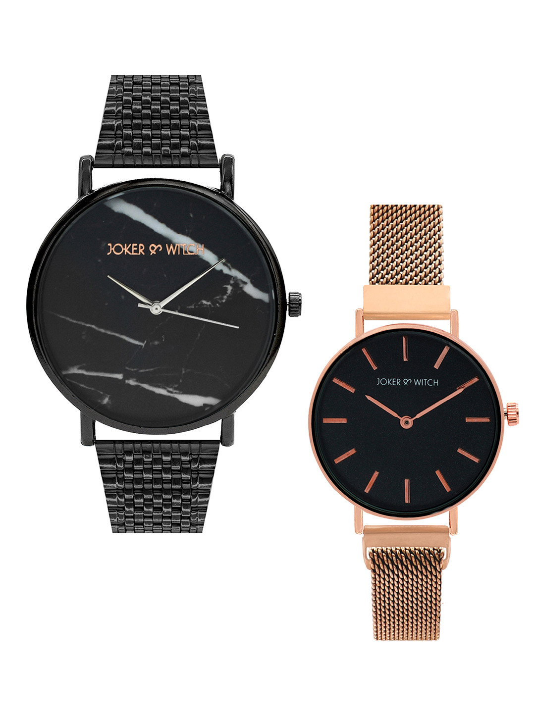 JOKER & WITCH Jonathan and Nancy Wheeler Couple Watch Gift Set JWCW77