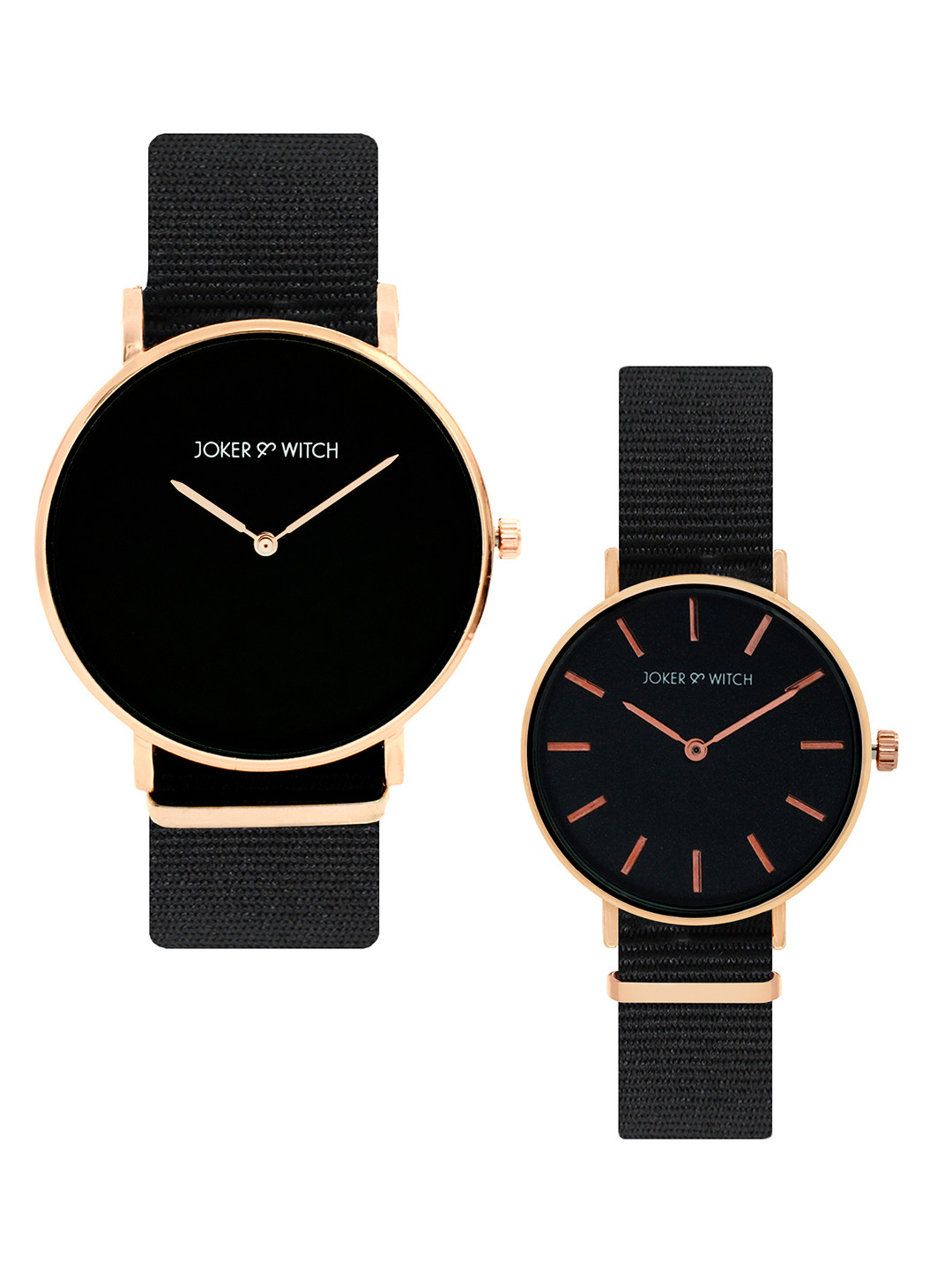 JOKER & WITCH Fuller & Joy Couple Watches Gift Set JWCW88