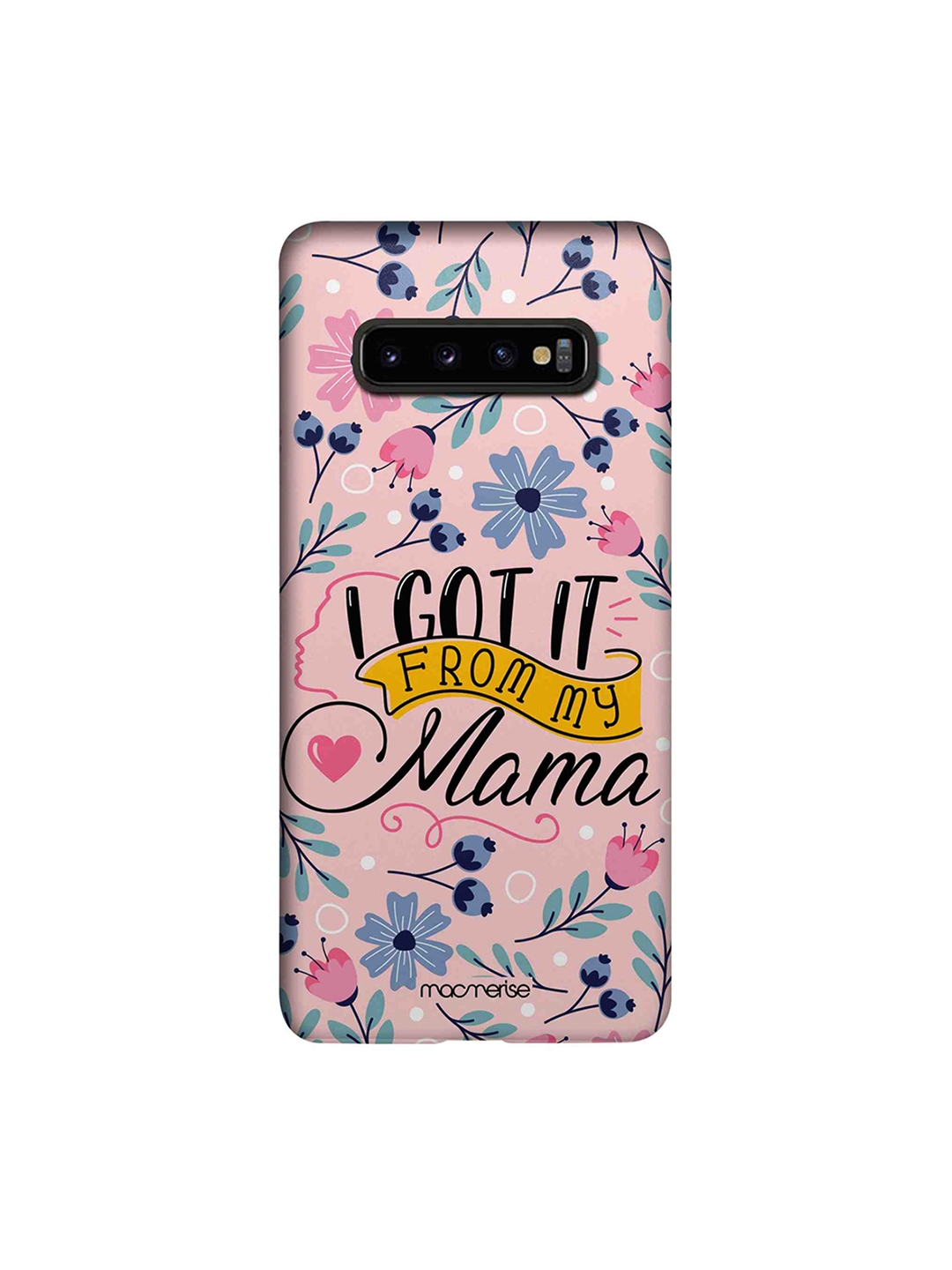 macmerise Pink From My Mama Samsung S10 Plus Back Cover