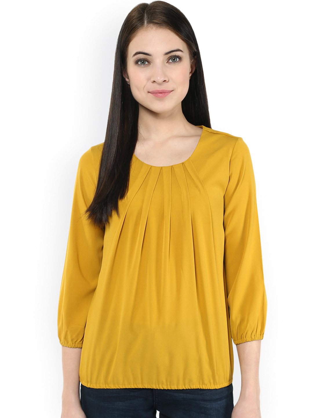 Harpa Mustard Yellow Top