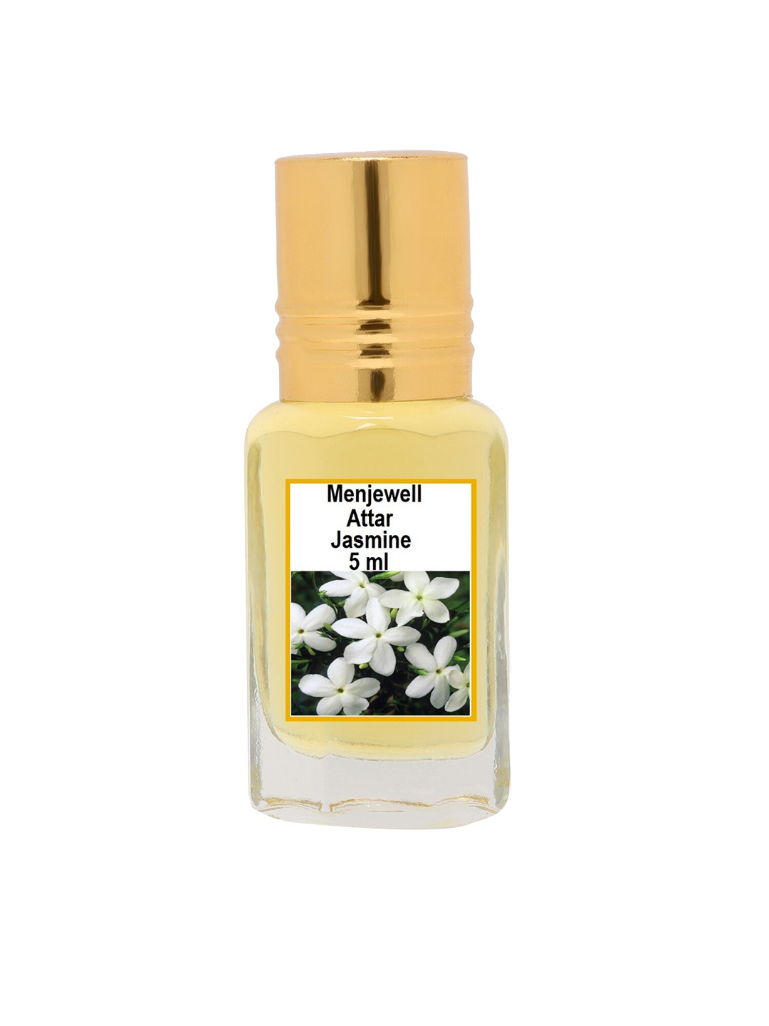 Menjewell Unisex Yellow Morning Jasmine Floral Attar 5 ml