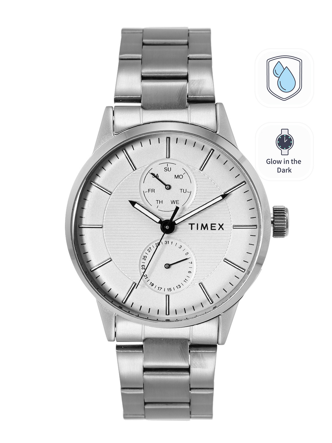 Timex Men Grey Go Forward Analogue Watch TWEG19904
