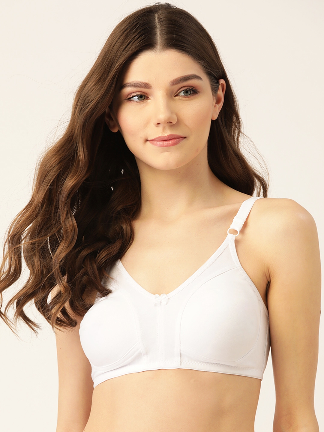 Buy Lady Lyka White Solid Non Wired Non Padded Everyday Bra LIBERTY 04 - Bra  for Women 13453132