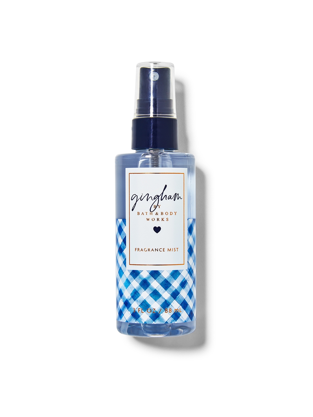 Bath and body works gingham fine sales fragrance mist 8 fluid ounce limited