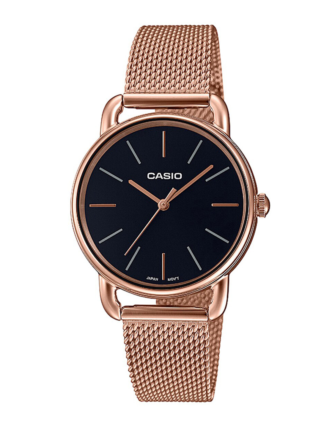 CASIO Enticer Ladies Black Analogue Watch  A1794