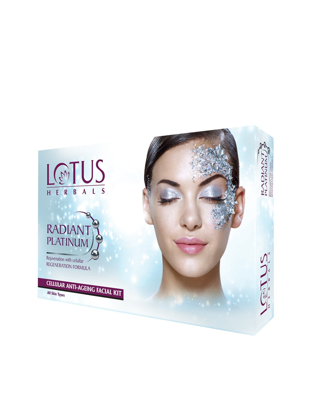 Lotus Herbals Radiant Platinum Cellular Anti-Ageing Facial Kit