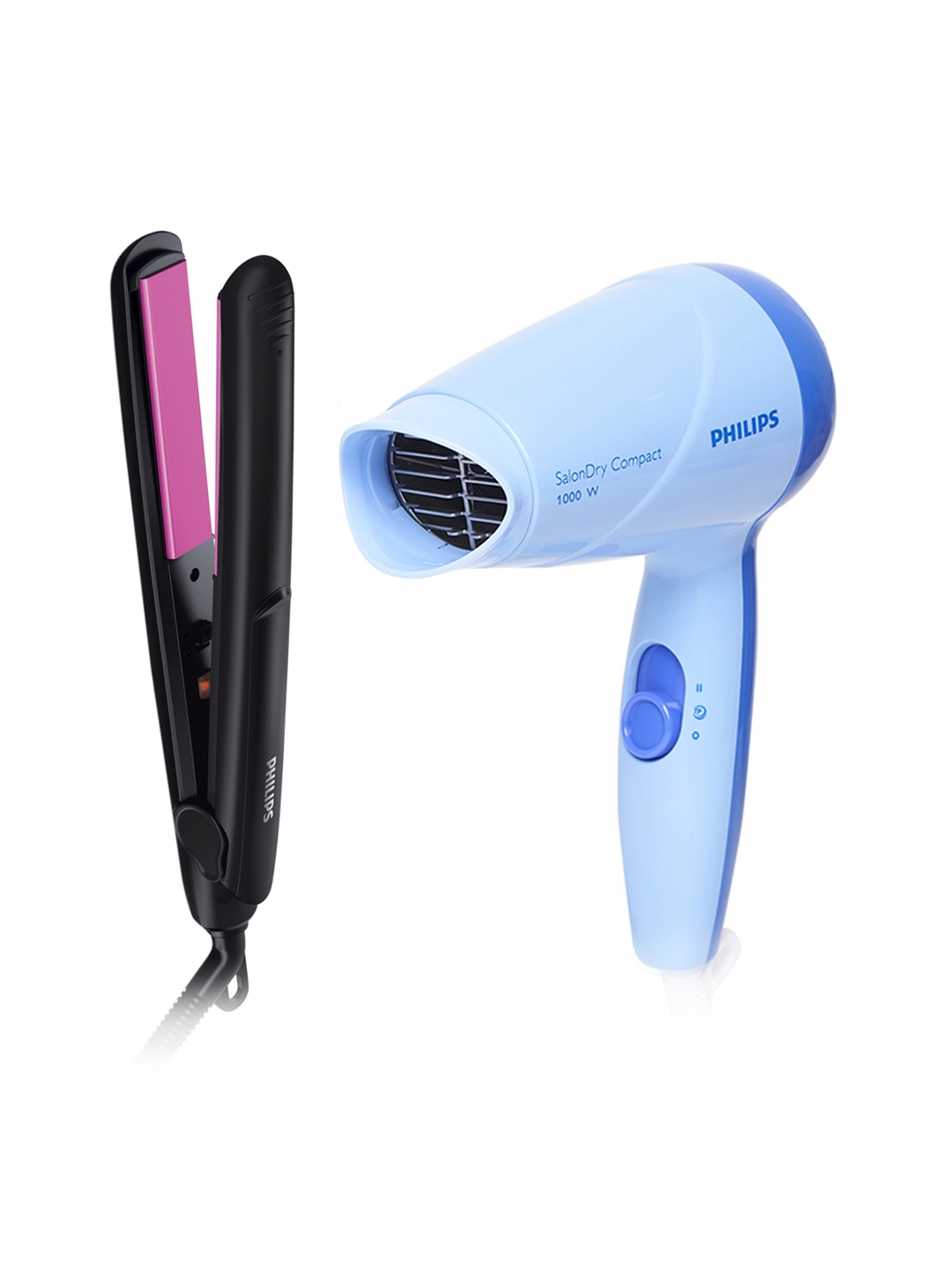 Buy Philips Set of Kerashine SilkPro Hair Straightener SalonDry Thermo Protect Hair Dryer Multi Styler for Women 13538194 Myntra